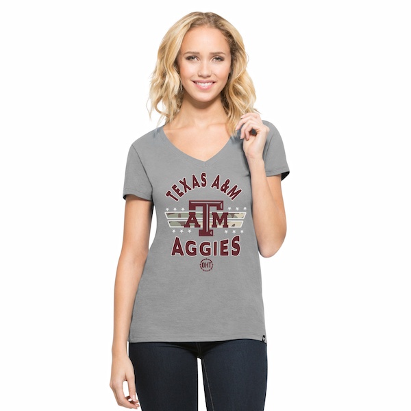 Woman wearing Texas A&M T-shirt